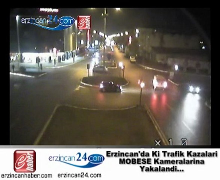 trafik kazaları mobese kameralarında