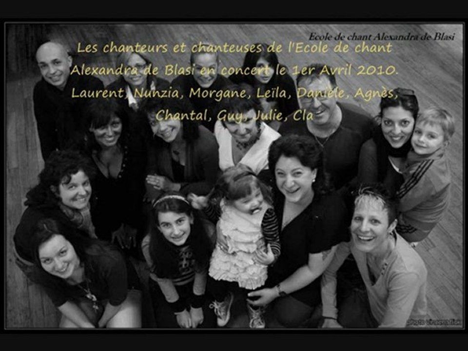 Ecole de chant Alexandra de Blasi