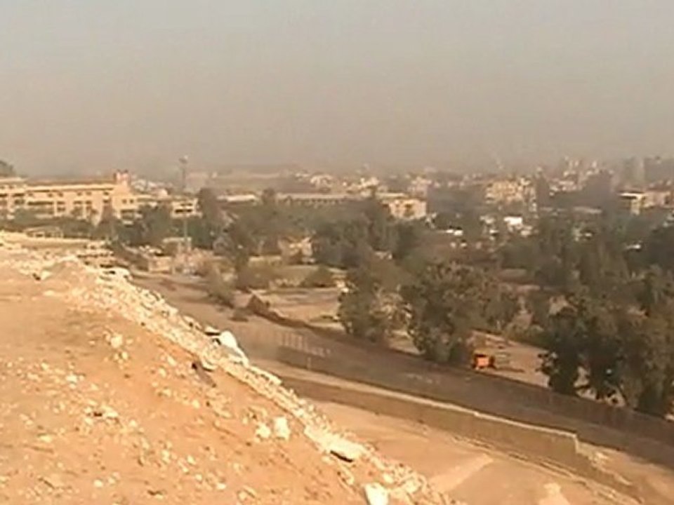 vue du plateau des pyramides