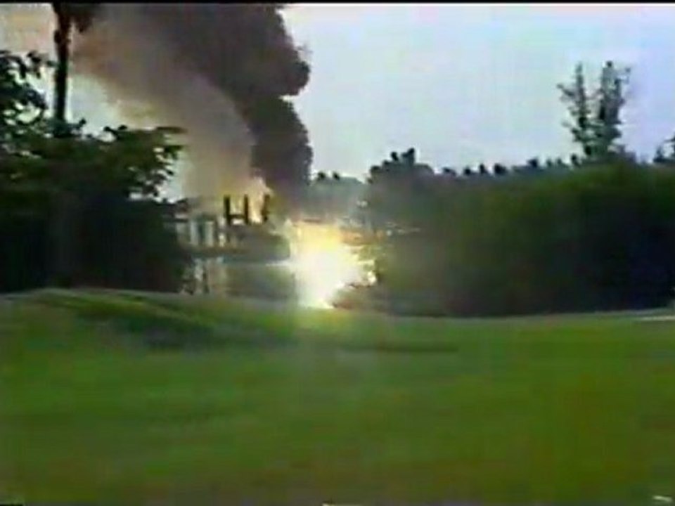 Disastro alla centrale elettrica