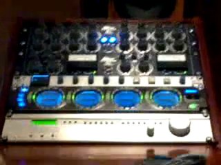 black scientists in the mastering studio with lord kossity