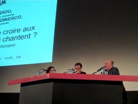 Forum Libé :Badiou et le bonheur des lendemains qui chantent