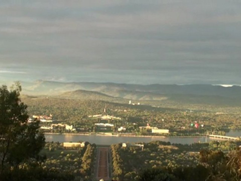 Canberra Festival 2010: Time Lapse Of Hot Air Balloons