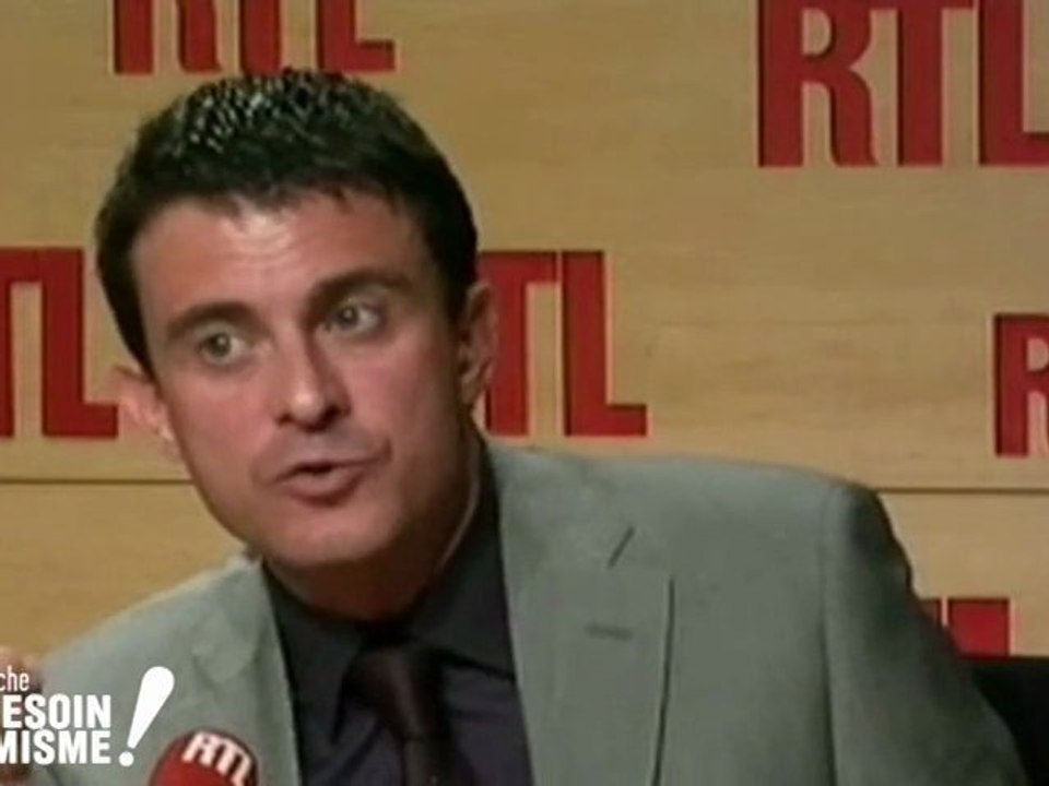 Manuel Valls sur RTL le 26 Mars 2010