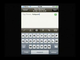 Bon App #20 - Test de Momento sur iPhone