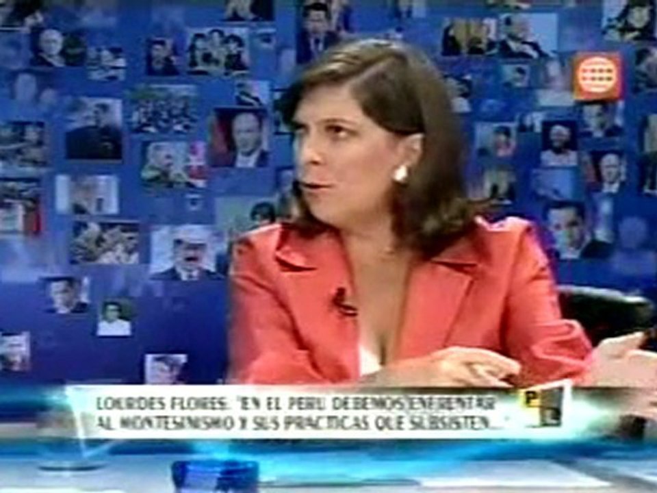 LOURDES FLORES EN ENTREVISTA DE ROSA MARÍA PALACIOS 1/3