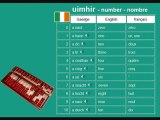 Gaeilge - learn irish Gaelic language vocabulary - numbers