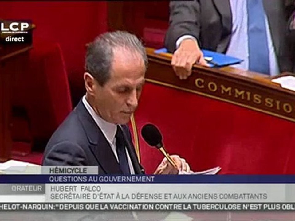 Réponse d'Hubert Falco au Député Daniel Garrigue