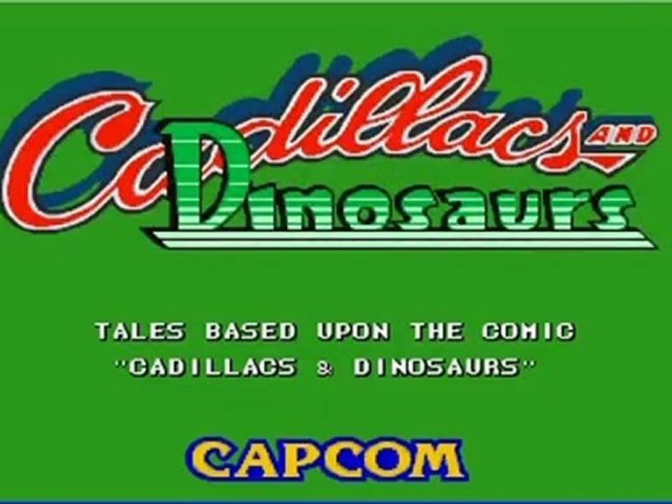 Cadillacs and Dinosaurs [Arcade] videotest