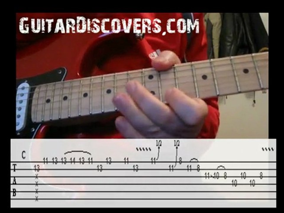 Blues Guitar Lick #3 with TABS!
