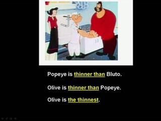 Revision of superlative and comparative forms of adjectives