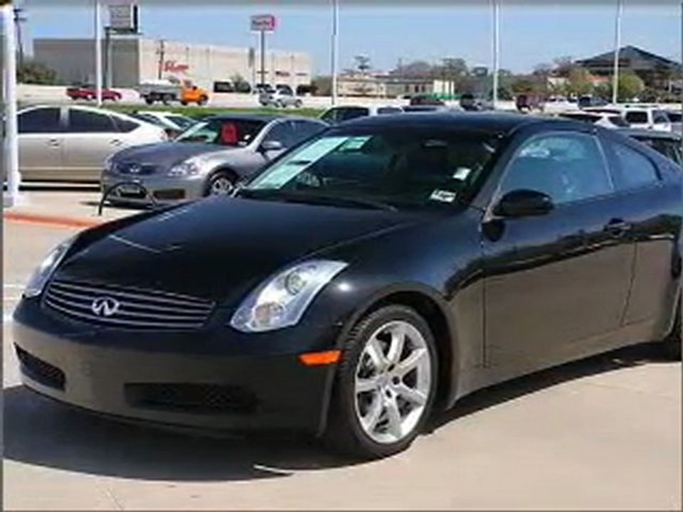2006 Infiniti G35 for sale in Euless TX - Used Infiniti ...