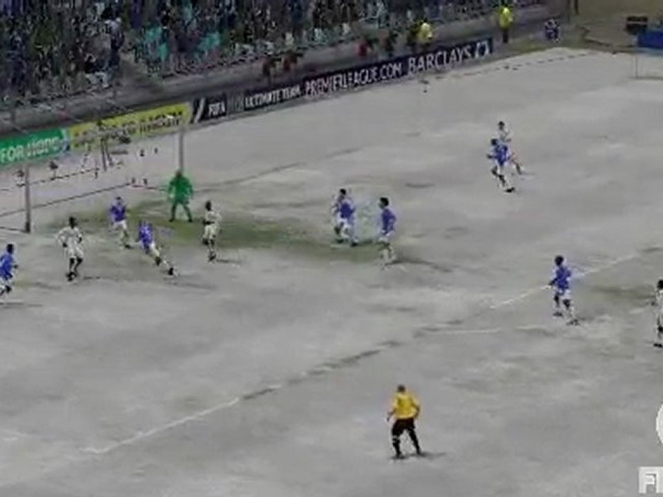 Fifa 10 But sous la neige!!!!