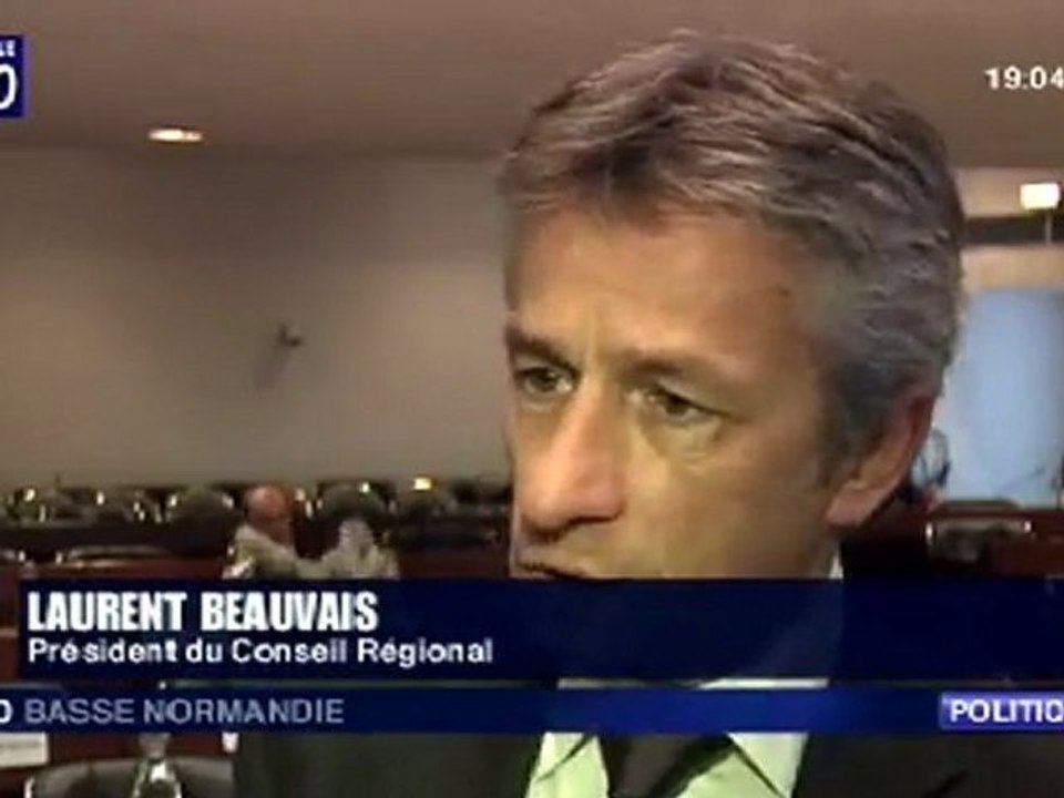Laurent Beauvais réélu pdt du Conseil Régional de BN