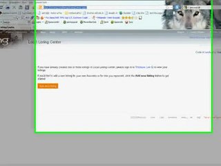 Getting Your Business Listed in Bing.