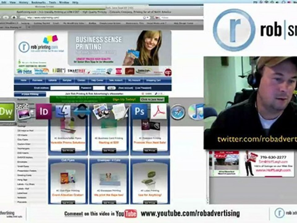 How to record a quick facebook video - by Rob Smith