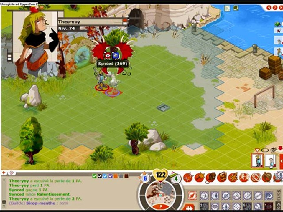 [Dofus] Cra eau 7x Vs Xel air 6x , Hel Munster