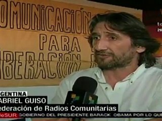 Gobierno argentino defiende nueva Ley de Medios