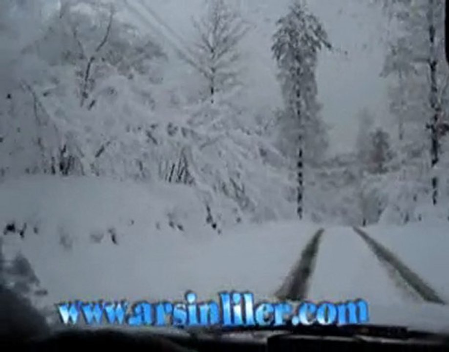 karda gogolaktan aşağıya gidiyoz ...