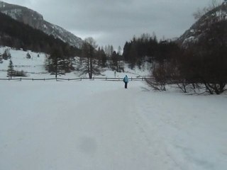 Casterino Valle delle Meraviglie Inverno da Hotel Lucciola