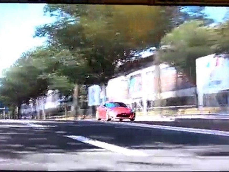 Vidéo d00émo avec dégats Gran Turismo 5 CES 2010