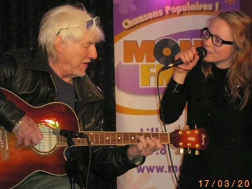 Chloé CLERC chante "La fille du Nord" avec Hugues AUFRAY