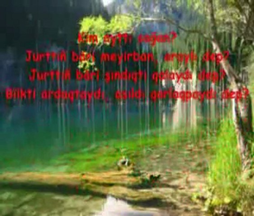 Bir Türk Lehçesin`den Çok Güzel Bir Şiir