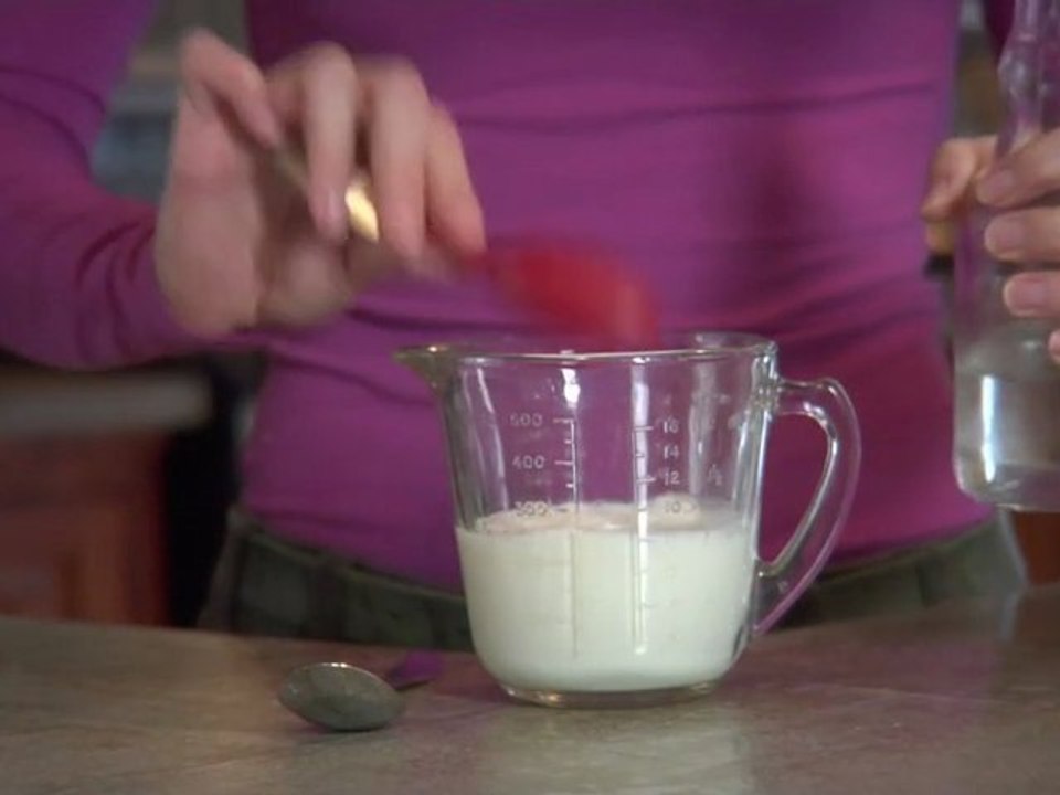 How to make a Buttermilk substitute.
