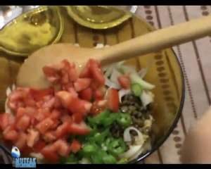yeşil mercimek salatası