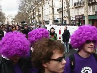 Le No Sarkozy Day à Paris