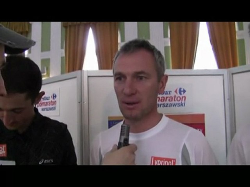 Rozmowa przed Półmaratonem
