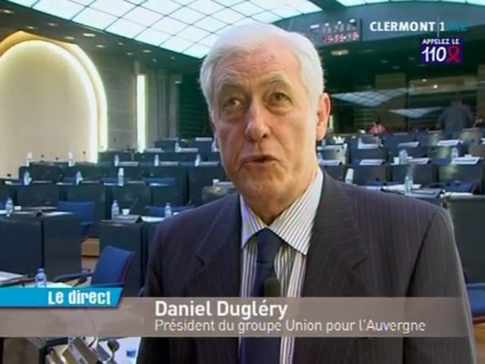 René Souchon, nouveau président de l'Auvergne