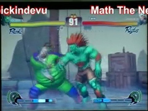 BBC4 Demi2 Street Fighter 4 Loickindevu VS Math The Nem