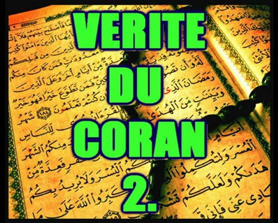 Coran, Bible et Thora.