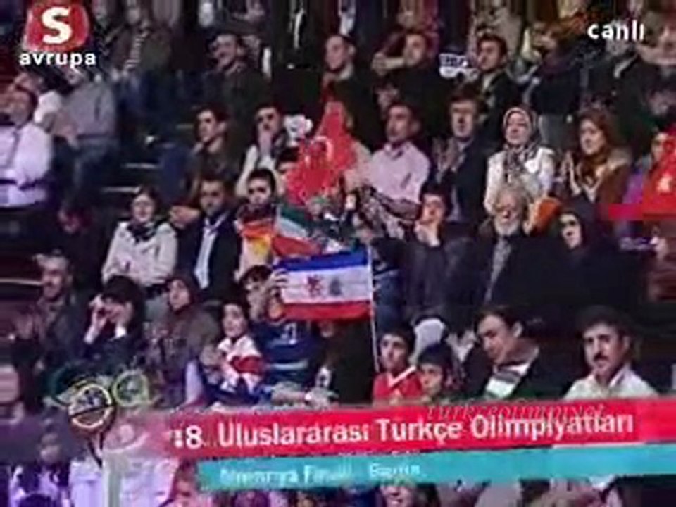 Benjamin Sacad Temel 3.şiir Almanya 8.Türkçe Olimpiyat