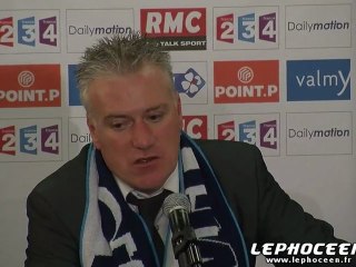 Victoire de l'OM : les réactions de Deschamps et Blanc !