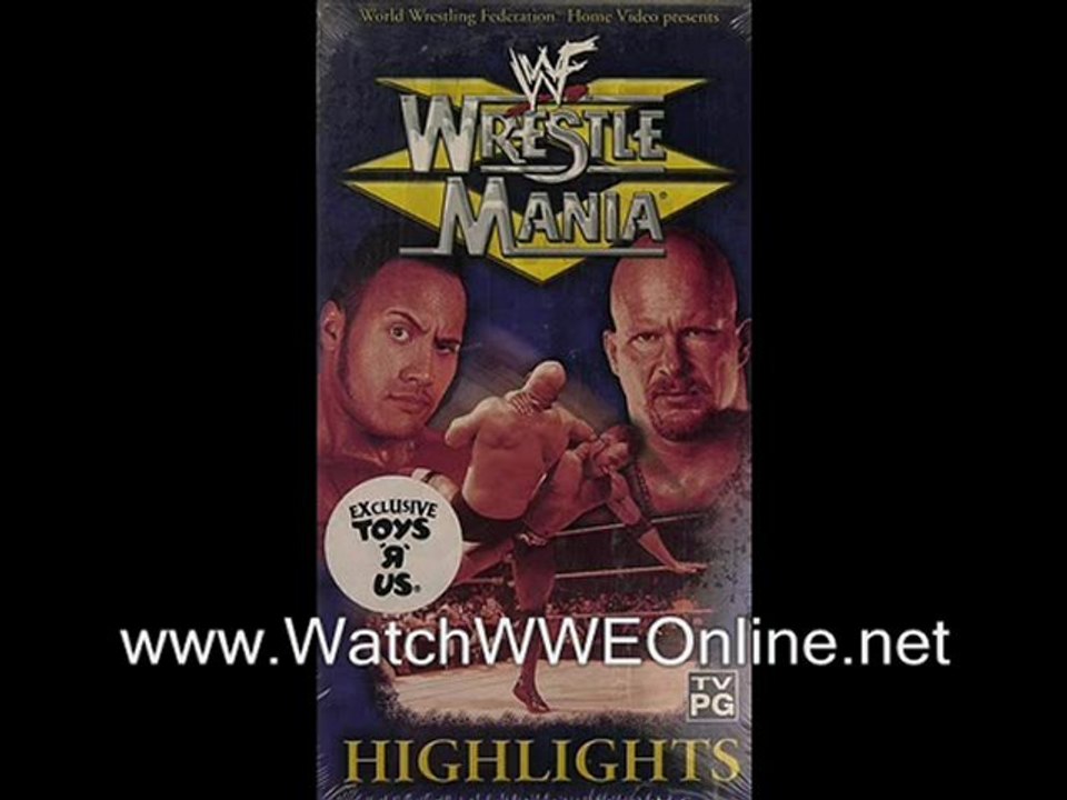watch wwe wrestlemania 26 ppv 2010 live online