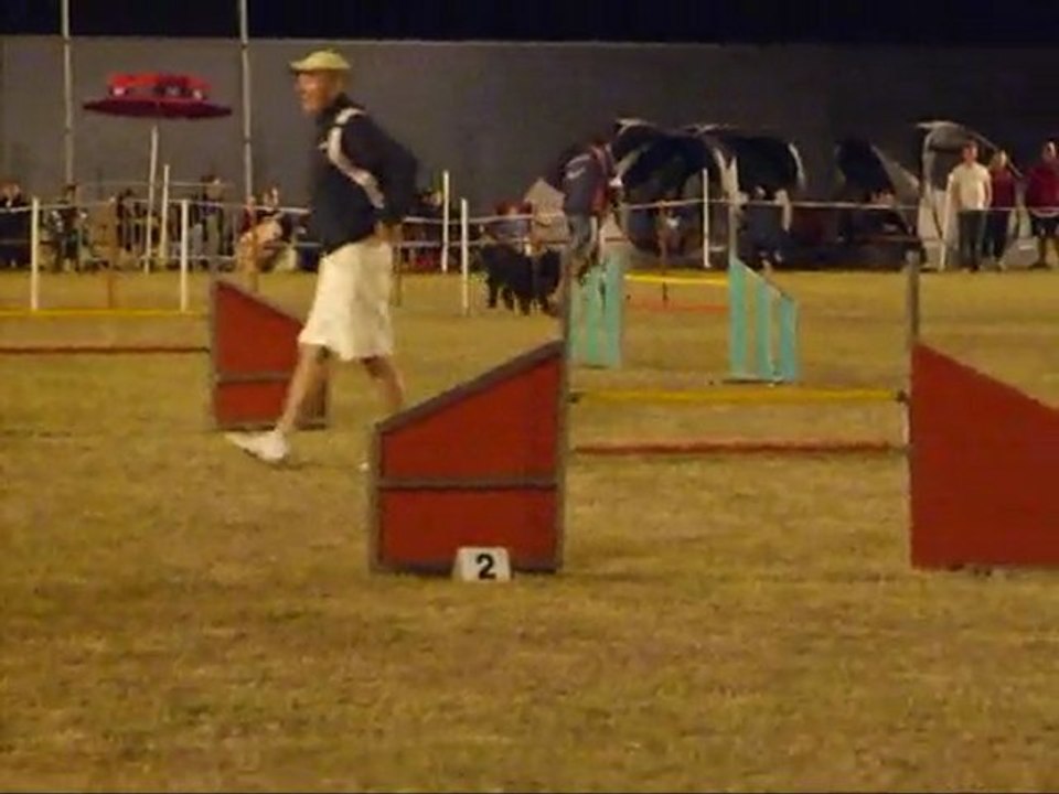 Concours Agility Dominique & Chips le 29 Août 2009 à Saintes