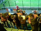 Danse grecque du DK'02 lors du match Beauvais - FC Rouen
