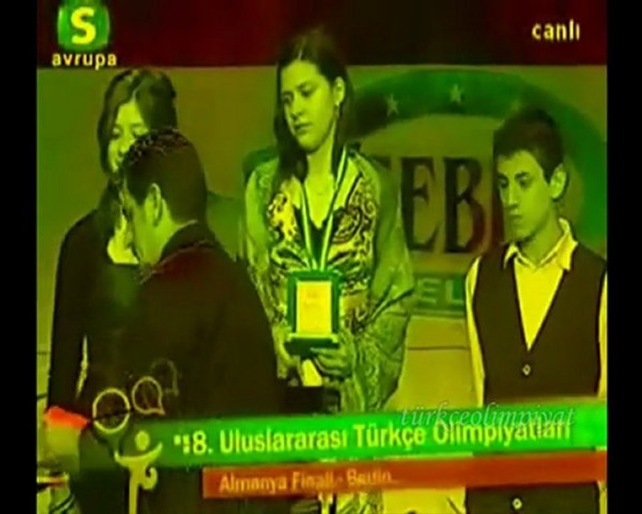 Almanya finali sonuçlar ödüller 8.Türkçe Olimpiyatı