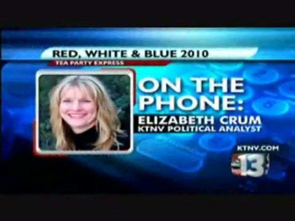 Tea Party Searchlight  Nevada Aerial Shots From Helicopter