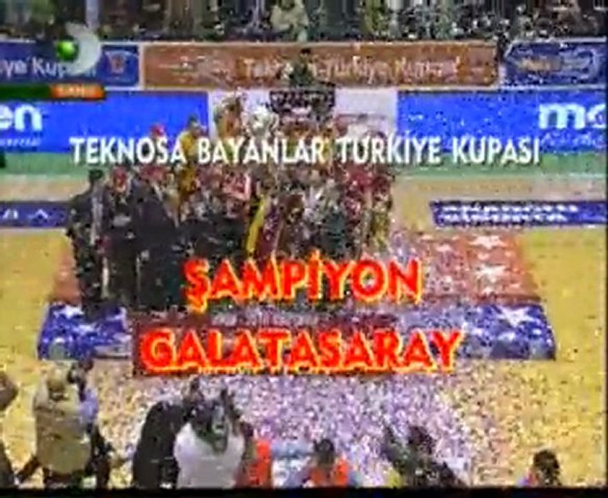 Teknosa Bayanlar Türkiye Kupası Şampiyonu Galatasaray