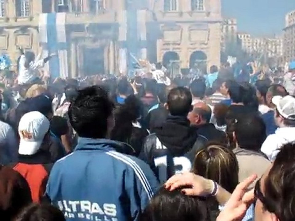 Présentation de la coupe de la Ligue - OM - 28 Mars 2010