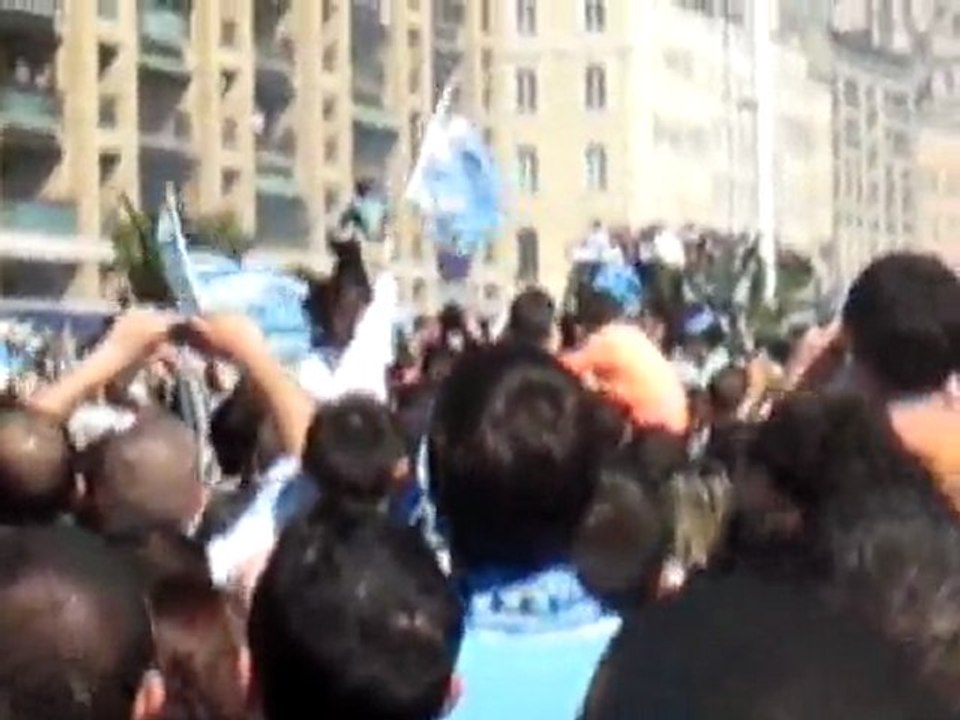 Présentation de la coupe de la Ligue - OM - 28 Mars 2010