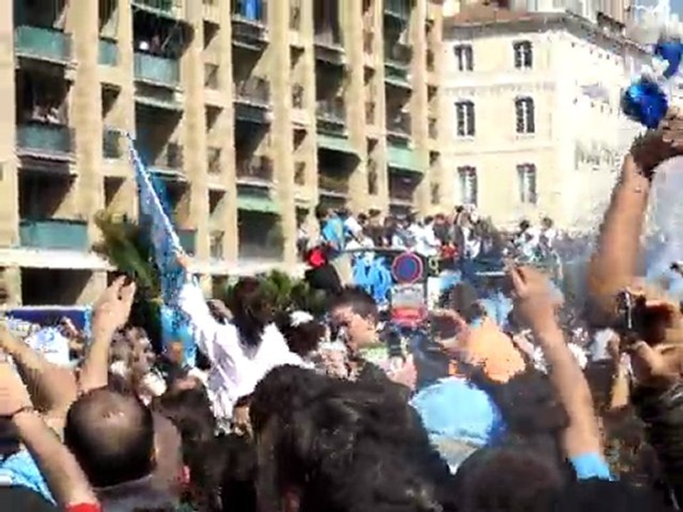 Présentation de la coupe de la Ligue - OM - 28 Mars 2010
