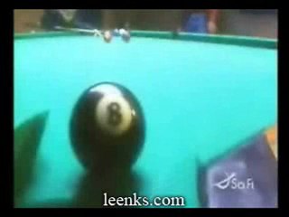 Enfant prodige au billard