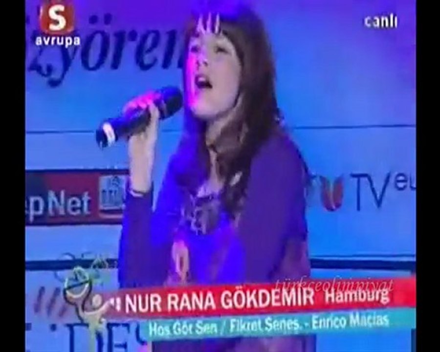 Nur Rana Hoş gör sen Almanya 8.Türkçe Olimpiyatı