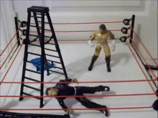 Stop motion-Cm punk vs Jeff hardy