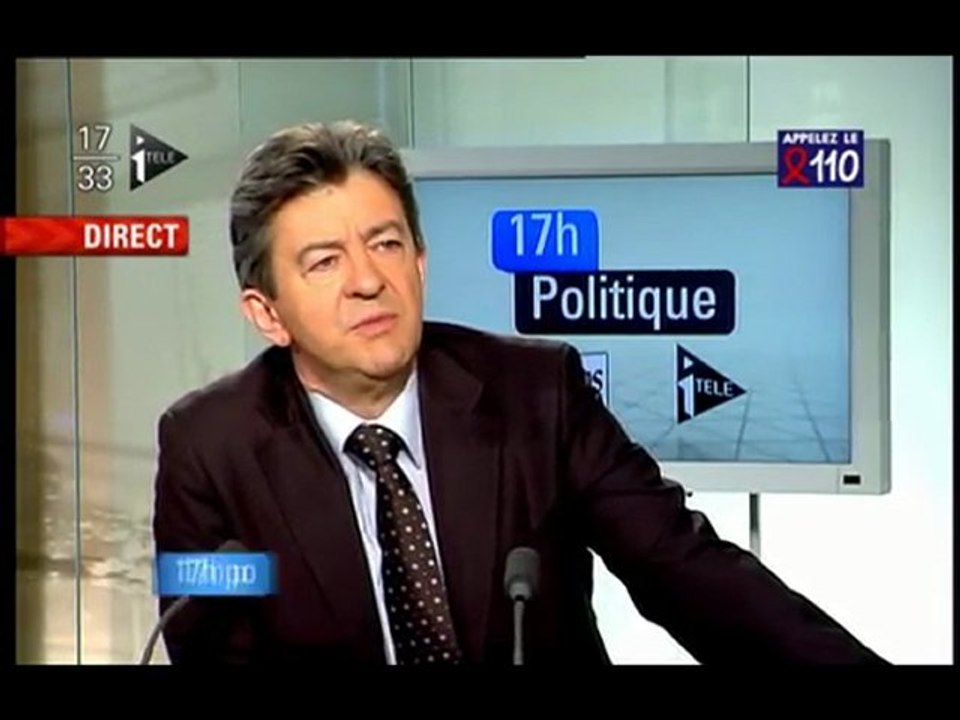 Mélenchon invité de '17h politique' sur i-télé (4ème partie)