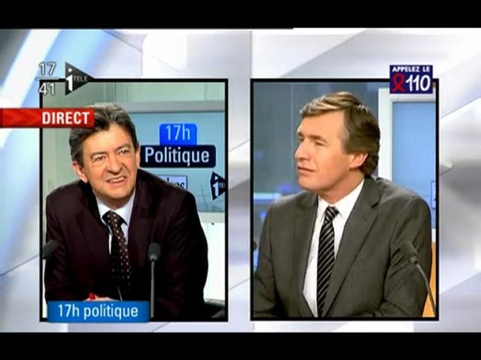 Mélenchon invité de '17h politique' sur i-télé (5ème partie)